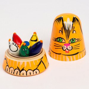 Игра детская «Кошки-мышки» рыжая кошка