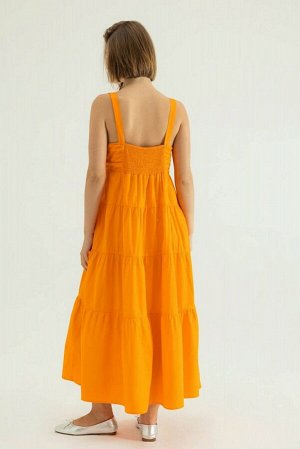 Платье жен. (151157) ярко-оранжевый