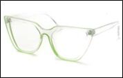 347804/01-03FM зеленый пластик/металл женские очки (В-Л 2024)