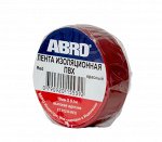 Изолента красная 19мм*9,1м ЕТ-912 ABRO