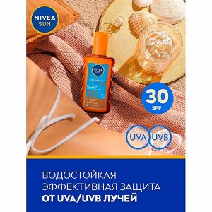 Nivea SunСолнцезащитное масло-спрей для загара Защита и Загар SPF 30 200 мл