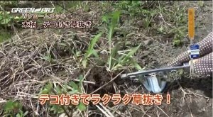 TAKAGI Weed Pulling - инструмент для глубокой прополки сорняков с корнем