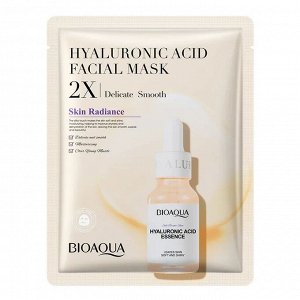 Тканевая маска с двойным содержанием гилауроновой кислоты 2x Hyaluronic acid, 30гр