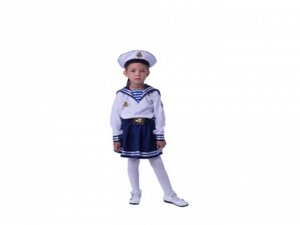 Пуговка Карнавальный костюм "Морячка" 2048 к-18 р.140-72