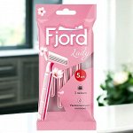 Бритва (станки одноразовые бритвенные) Lady, 5 шт «Fjord», 40 г
