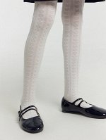 КОЛГОТКИ ДЛЯ ДЕВОЧЕК АЖУРНЫЕ БЕЛЫЕ ДЛЯ ШКОЛЬНИЦ