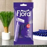 Бритва (станки одноразовые бритвенные), 5 шт «Fjord», 40 г