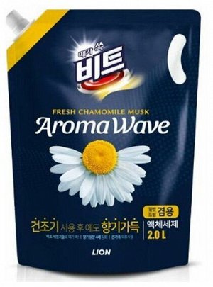 СМС гель LION Korea Автомат 2л Beat Aroma Wave Ромашка дой-пак