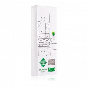 Спонж Сплиттер Green Fiber HOME S6 двусторонний для очищения и впитывания