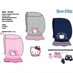 4031  ШАПКА-КАПЮШОН HELLO KITTY