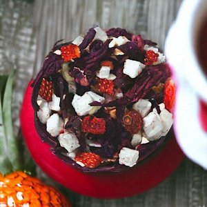 Фруктовая смесь "Клубничный зефир", 50 гр.