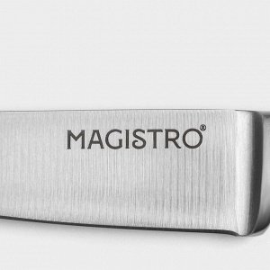 Нож для овощей кухонный Magistro Fedelaso, длина лезвия 8.9 см