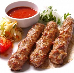 Люля-кебаб из рубленной свинины "Почти Готово" замороженный, 0.450 гр