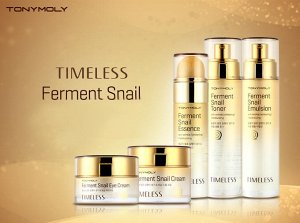 Крем для век+ мини-Тоник + мини-Лосьон TONY MOLY Timeless Ferment Snail Eye Cream, 30ml