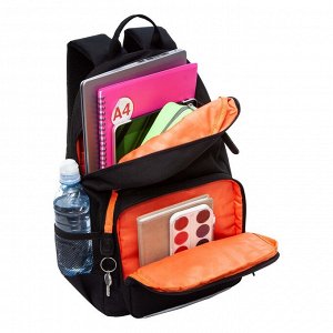 Рюкзак школьный GRIZZLY с карманом для ноутбука 13", анатомической спинкой, для мальчика