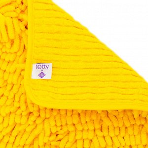 Greenway Детское полотенце для рук Green Fiber &amp; Totty, желтое
