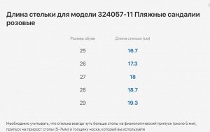 Пляжные сандалии розовые