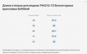 Кроссовки Стелька:
р38-25см, р40-26,5см
+Материал верха обувиКомбинированный
Материал подкладки обувиКомбинированная