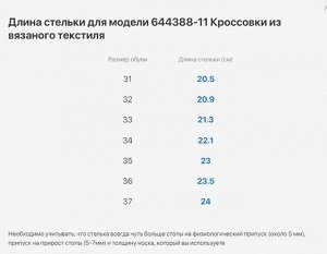 Кроссовки Котофей 644388-11