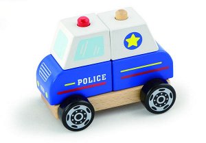 50201 Сборная полицейская машина(дерево)