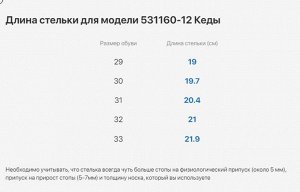 531160-12 Кеды