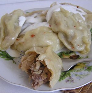 Вареники «Колдуны» с капустой и мясом «Почти Готово», замороженные, 2.0 кг.