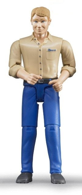 60-006 Фигурка мужчины голубые джинсы