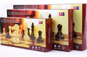 3810-B Магнитные шахматы в коробке размер 25,5*12см