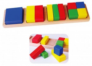 58647A Игра "Геометрические блоки" в коробке
