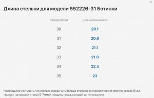 Ботинки демисезонные Котофей
