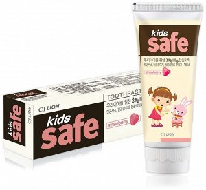 Зубная паста LION Korea Kids Safe 90г Детская Клубника