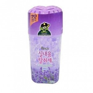 Гелевый освежитель воздуха для комнаты Лаванда/Deodorant for room Lavender, Sandokkaebi, Ю.Корея, 260 г