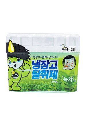 Поглотитель запахов для холодильника Зеленый Чай/The deodorize for fridge , Sandokkaebi, Ю.Корея, 200 г
