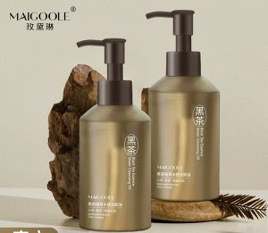 Гидрофильное масло для лица Maigoole Black Tea Essence Water Cleaning Oil для умывания и снятия макияжа с экстрактом черного чая