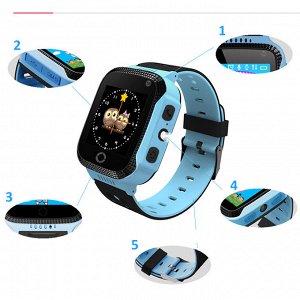 Умные детские часы Smart Baby Watch G100 (T7, Q65, GW500S)