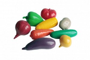 У783 Игр.н-р Овощи в сетке(огурец,перец,морковь,свекла,кукуруза)