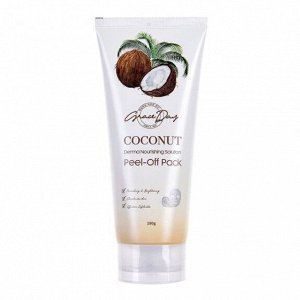 GRACEDAY Маска пленка с кокосом. Ю. Корея, 180г. Coconut Derma Lift Solution Peel-Off Pack