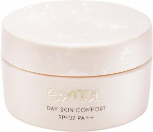 Excel Dayskin Comfort Base Serum Cream All-in-One UV Tone Up SPF32 PA++ - солнцезащитная сыворотка-крем с керамидами для сияющей кожи