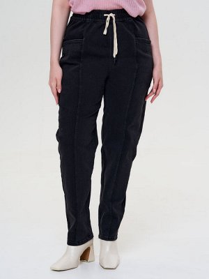 Женские джинсы багги черный
