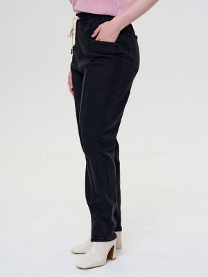 Женские джинсы багги черный