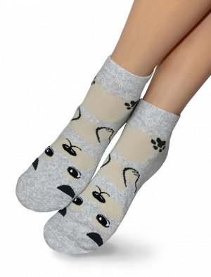 Женские носки-носочки 358 размер 23-25