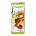 Бельгийские шоколадные чипсы с фундуком Belgian Chocolate Thins 80 гр