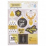 Чипборд вырубной для скрапбукинга Magic year, 11 - 16 см