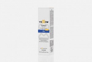 Масло для кудрявых и вьющихся волос YELLOW CURLS OIL ANTI-FRIZZ  BOOSTER, 125 мл .