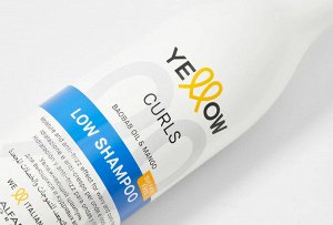 Шампунь для кудрявых и вьющихся волос YELLOW CURLS LOW SHAMPOO, 500 мл .
