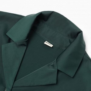 Комплект (сорочка, шорты) женская MINAKU:, Home collection цвет изумруд.