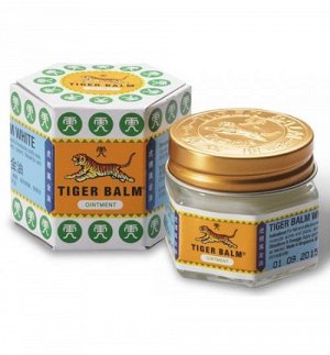 TIGER BALM WHITE /Бальзам "Тигр" бел 21 мл