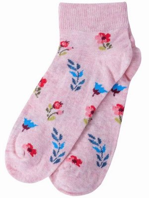 Носки для девочки хлопок цвет Розовая дымка (39-4) НАШЕ
