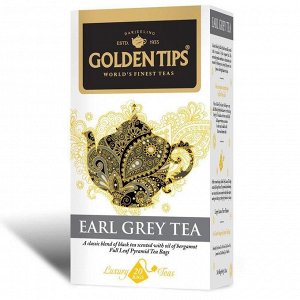 Earl Grey Full Leaf Pyramid, 20 Tea Bags/ Чай Эрл Грей, цельный лист - 20шт. Чайные пакетики- Пирамидки