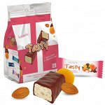 Конфеты TASTY с миндалем и абрикосом в молочном шоколаде 150г